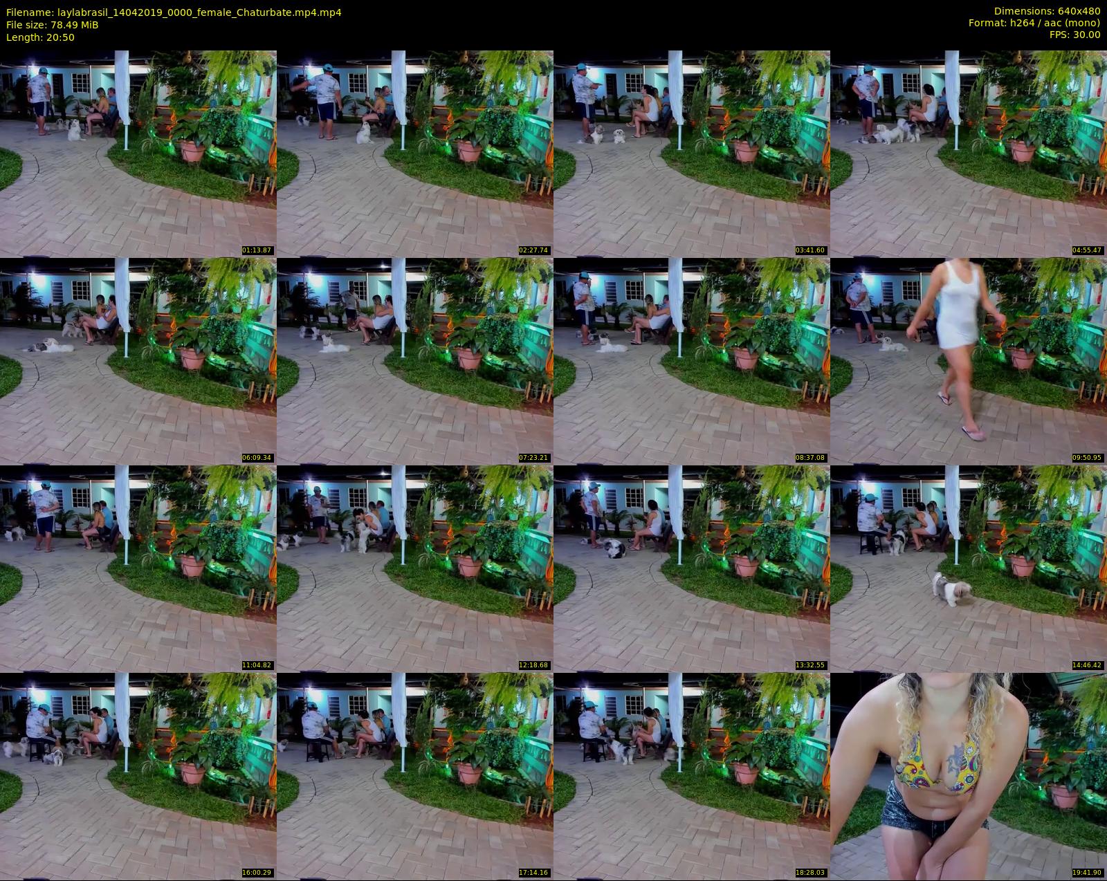 laylabrasil — 21 minute Chaturbate female cam show recording, 480p, Apr 14, 2019