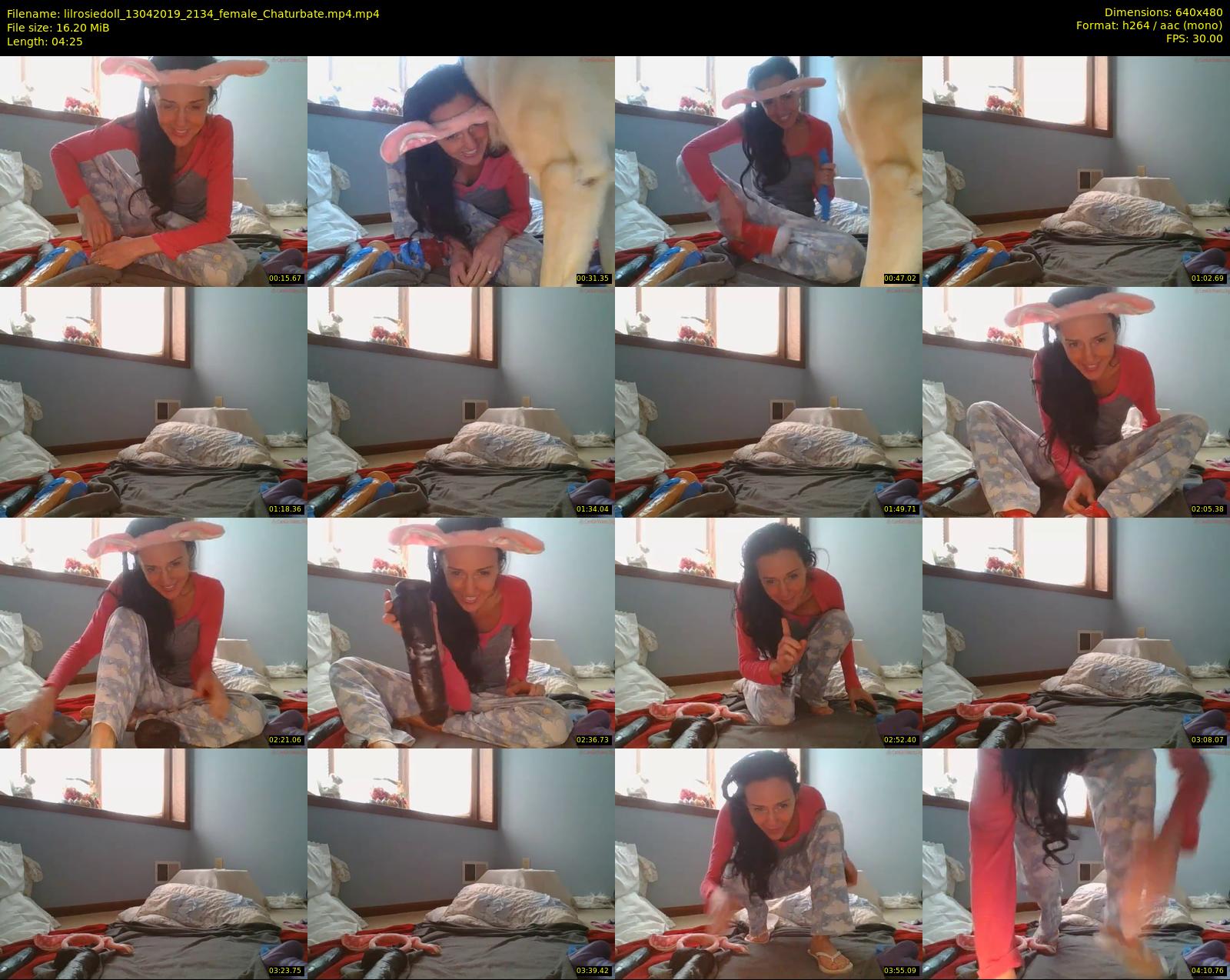 lilrosiedoll — 5 minute Chaturbate female cam show recording, 480p, Apr 13, 2019