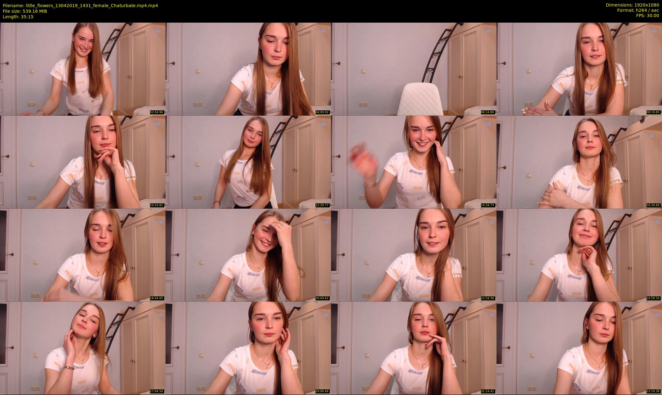 litlle_flowers — 36 minute Chaturbate female cam show recording, 1080p, Apr 13, 2019
