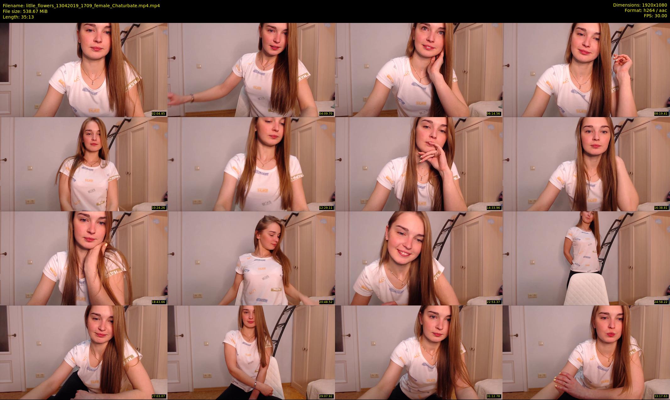 litlle_flowers — 36 minute Chaturbate female cam show recording, 1080p, Apr 13, 2019