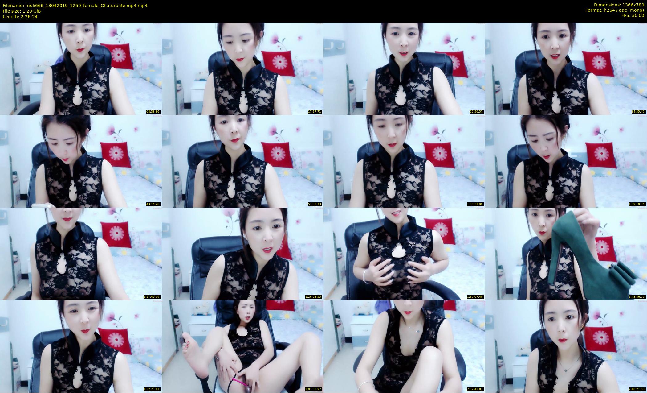 moli666 — 147 minute Chaturbate female cam show recording, 720p, Apr 13, 2019