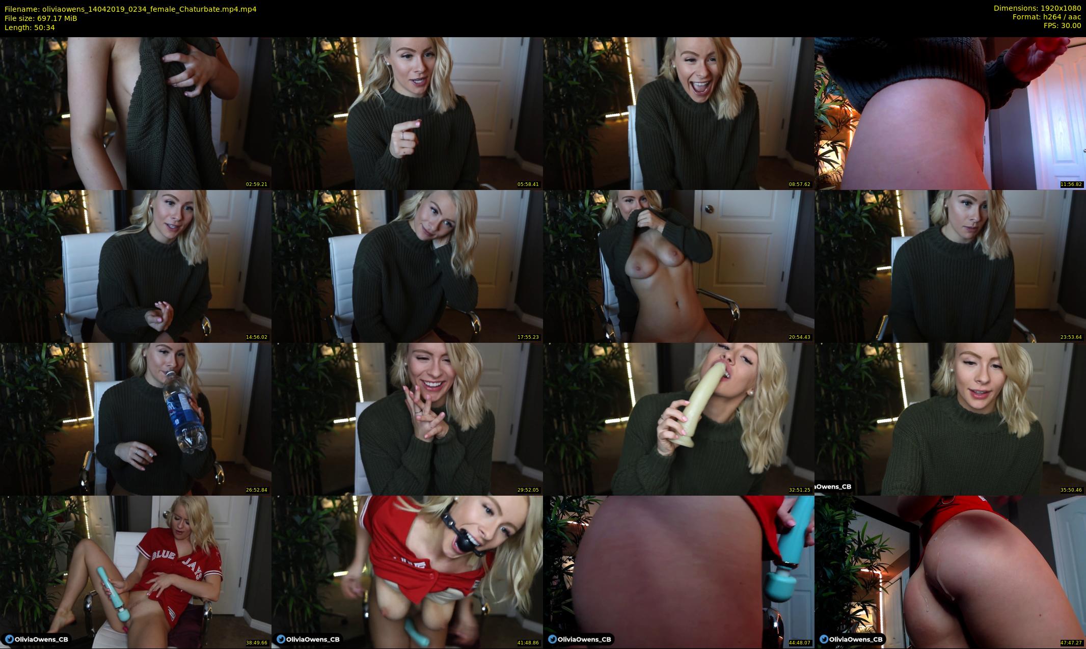 oliviaowens — 51 minute Chaturbate female cam show recording, 1080p, Apr 14, 2019