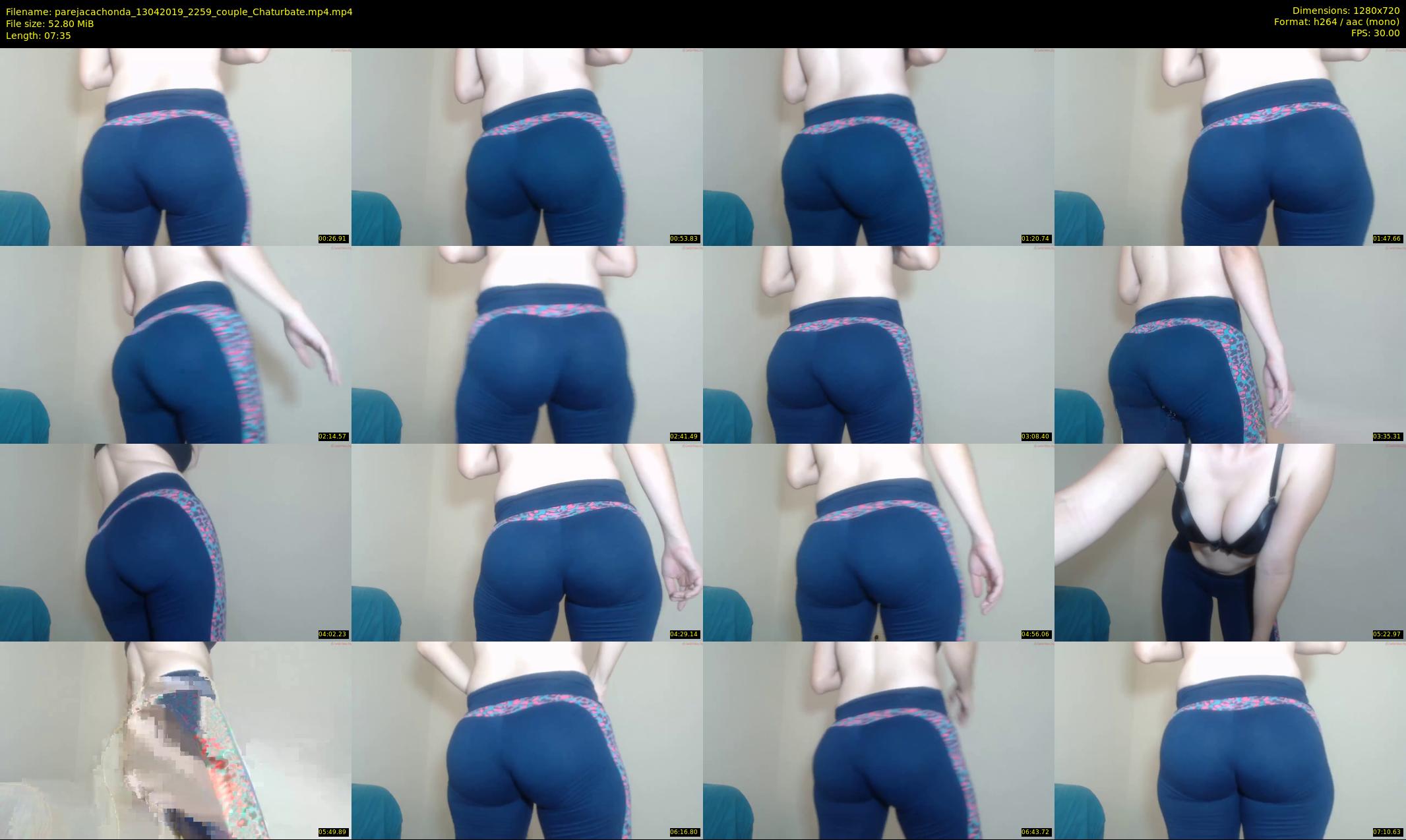 parejacachonda — 8 minute Chaturbate couple cam show recording, 720p, Apr 13, 2019