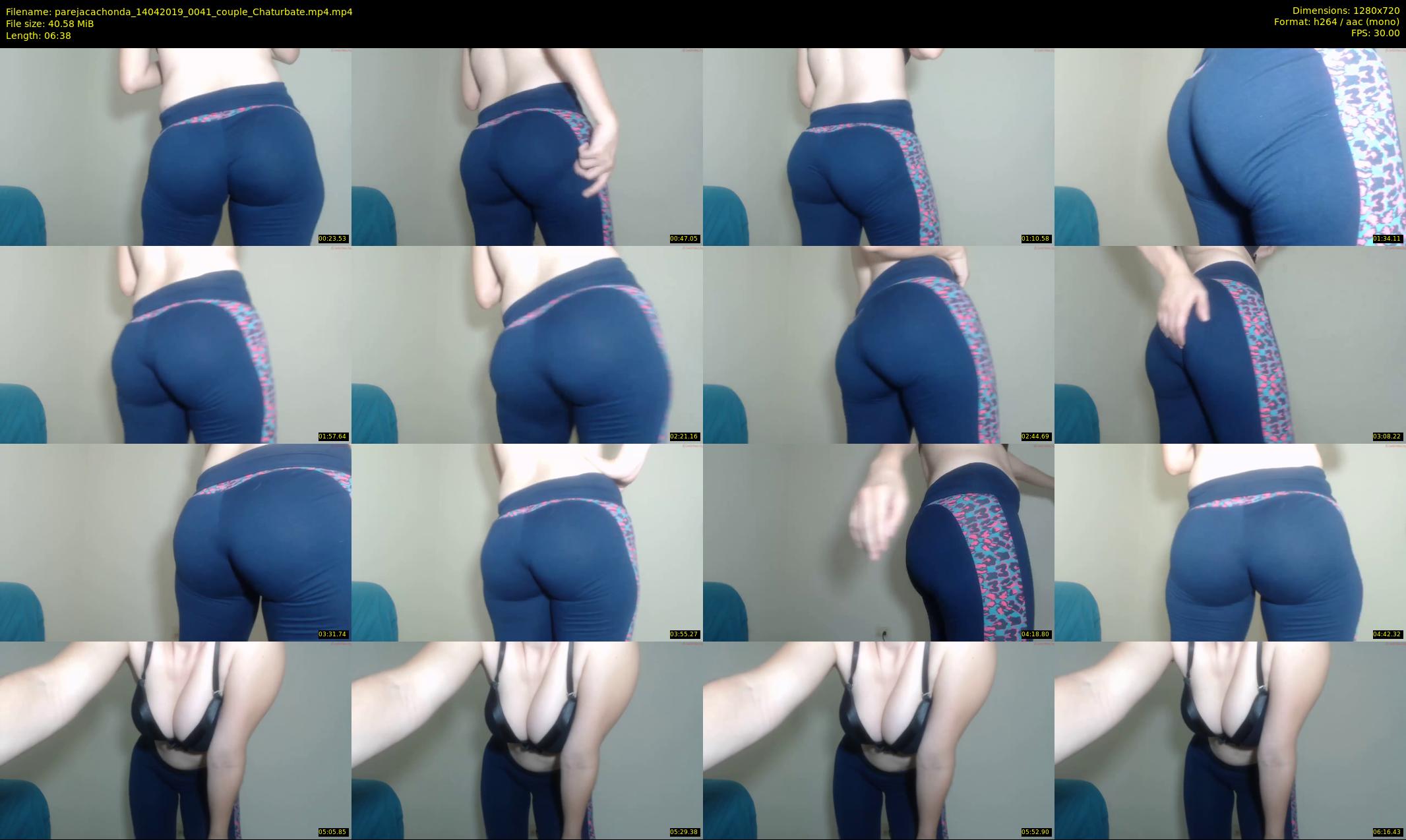 parejacachonda — 7 minute Chaturbate couple cam show recording, 720p, Apr 14, 2019
