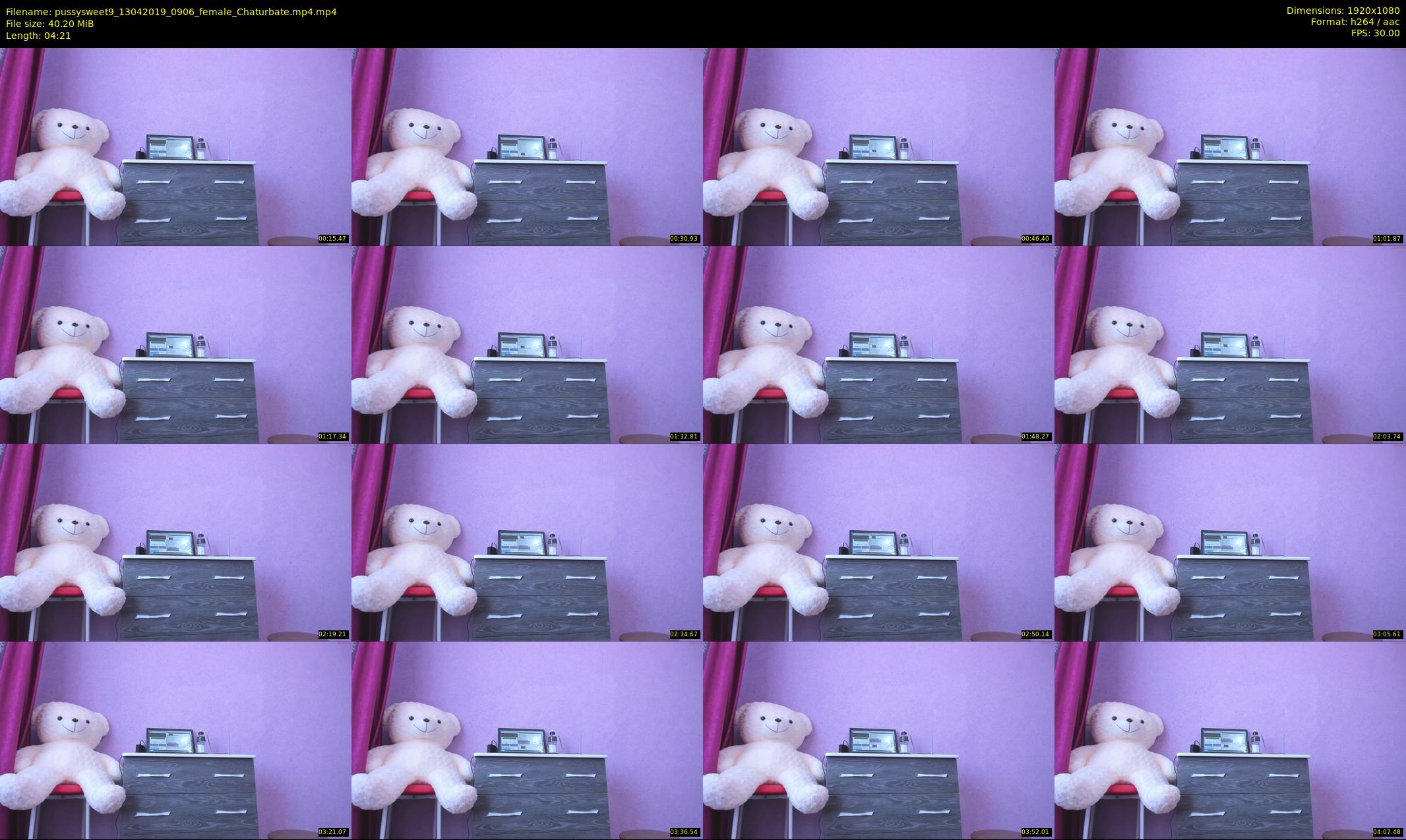 pussysweet9 — 5 minute Chaturbate female cam show recording, 1080p, Apr 13, 2019