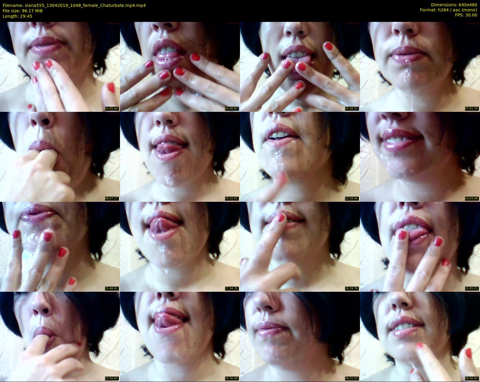siana555 — 30 minute Chaturbate female cam show recording, 480p, Apr 13, 2019