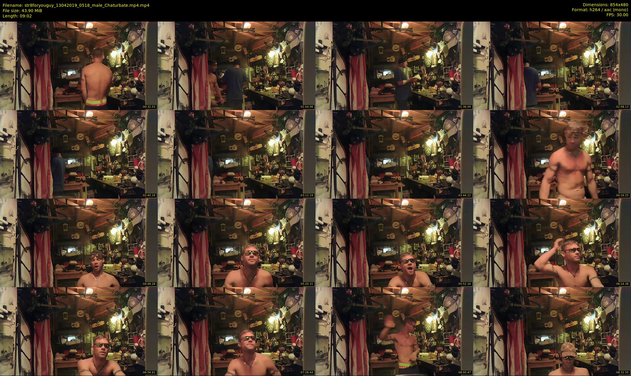 str8foryouguy — 10 minute Chaturbate male cam show recording, 480p, Apr 13, 2019