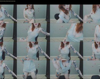 temptingfox — 5 minute Chaturbate female cam show recording, 480p, Apr 13, 2019