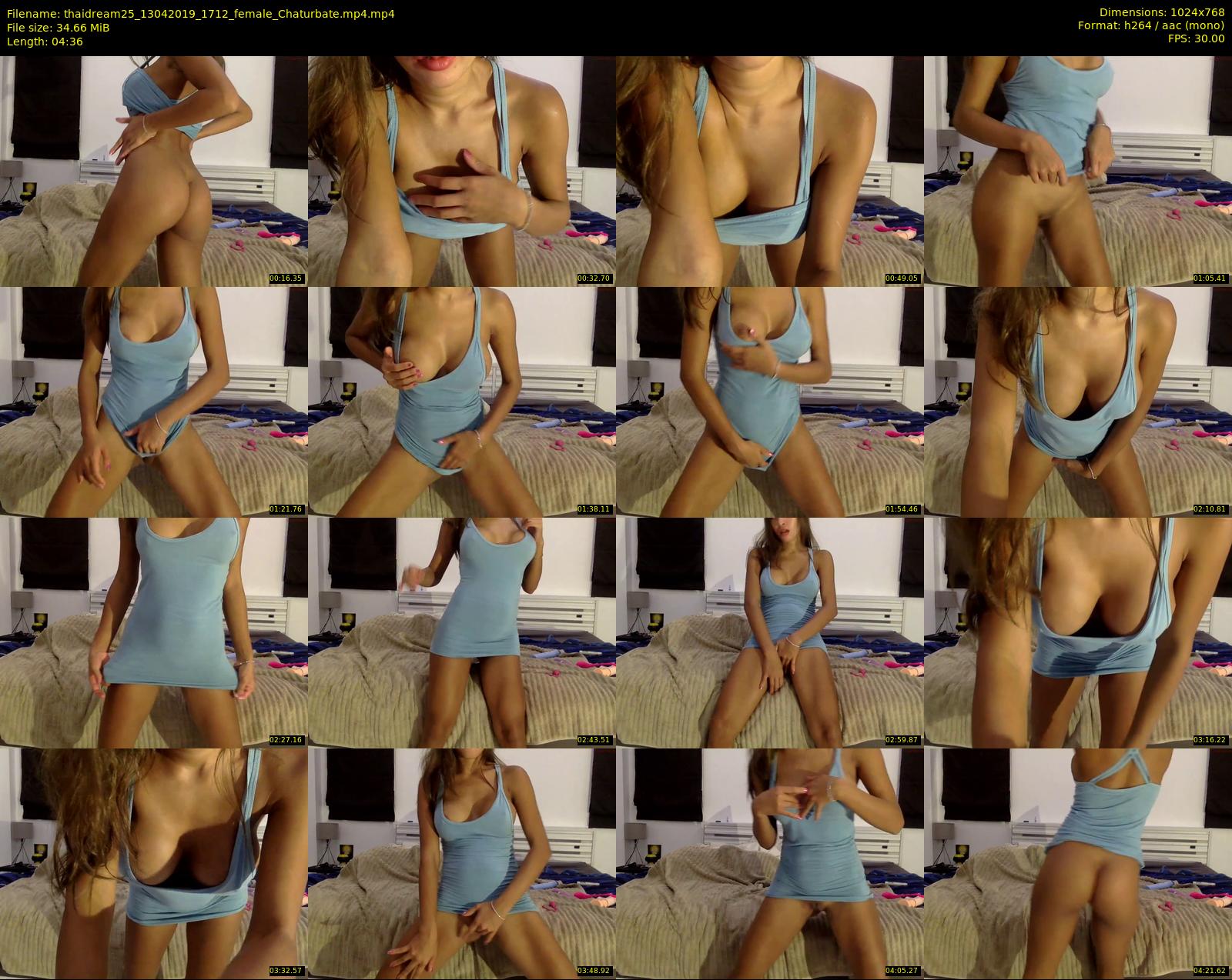 thaidream25 — 5 minute Chaturbate female cam show recording, 720p, Apr 13, 2019