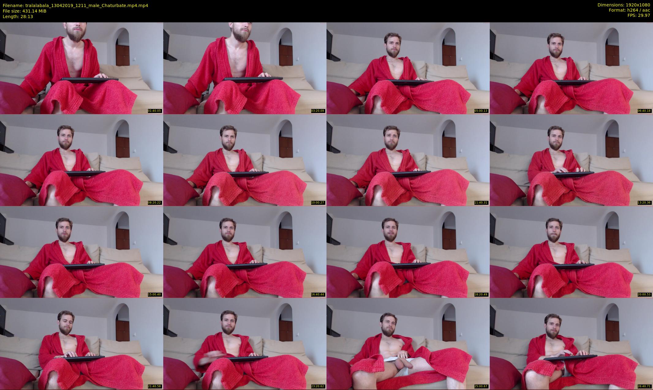 tralalabala — 29 minute Chaturbate male cam show recording, 1080p, Apr 13, 2019