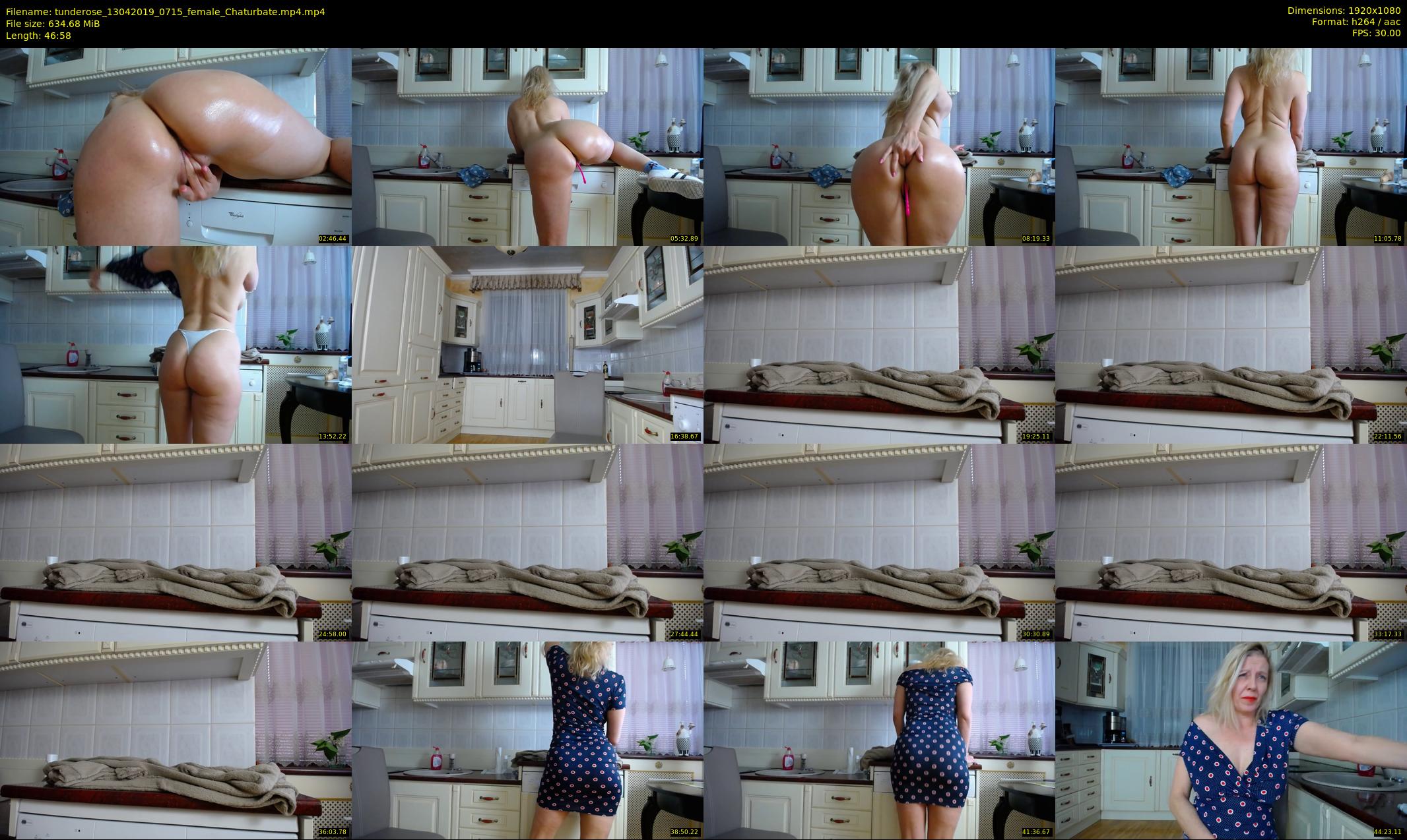 tunderose — 47 minute Chaturbate female cam show recording, 1080p, Apr 13, 2019