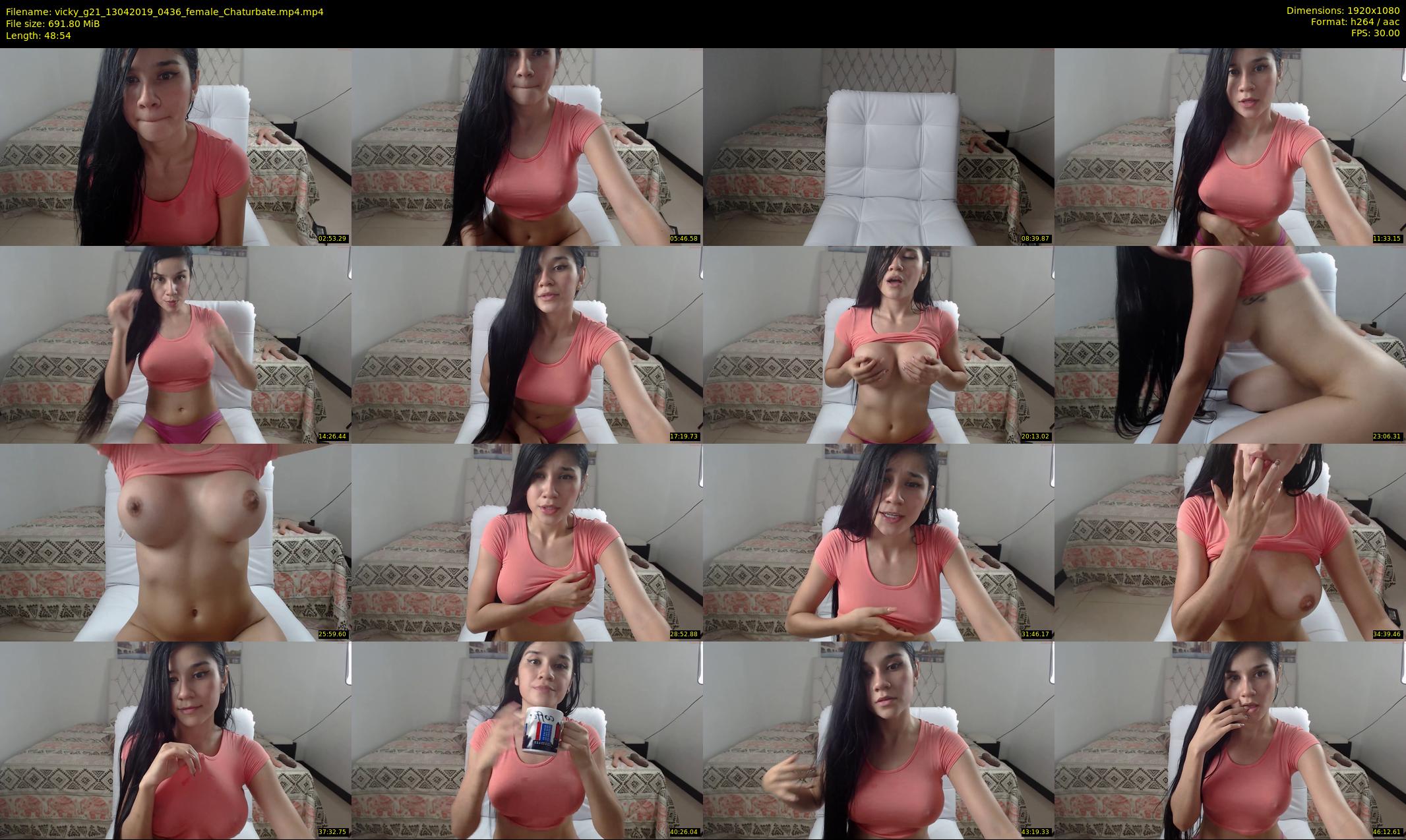 vicky_g21 — 49 minute Chaturbate female cam show recording, 1080p, Apr 13, 2019