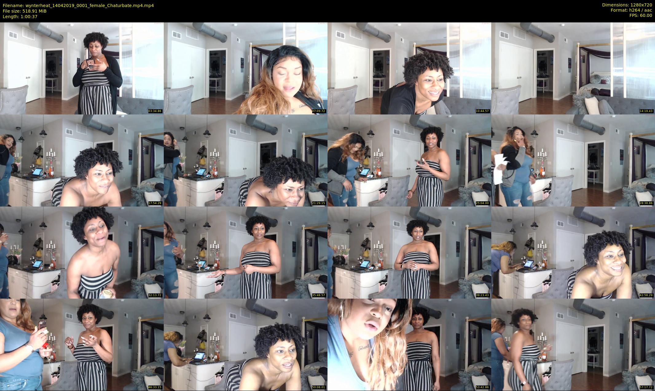 wynterheat — 61 minute Chaturbate female cam show recording, 720p, Apr 14, 2019