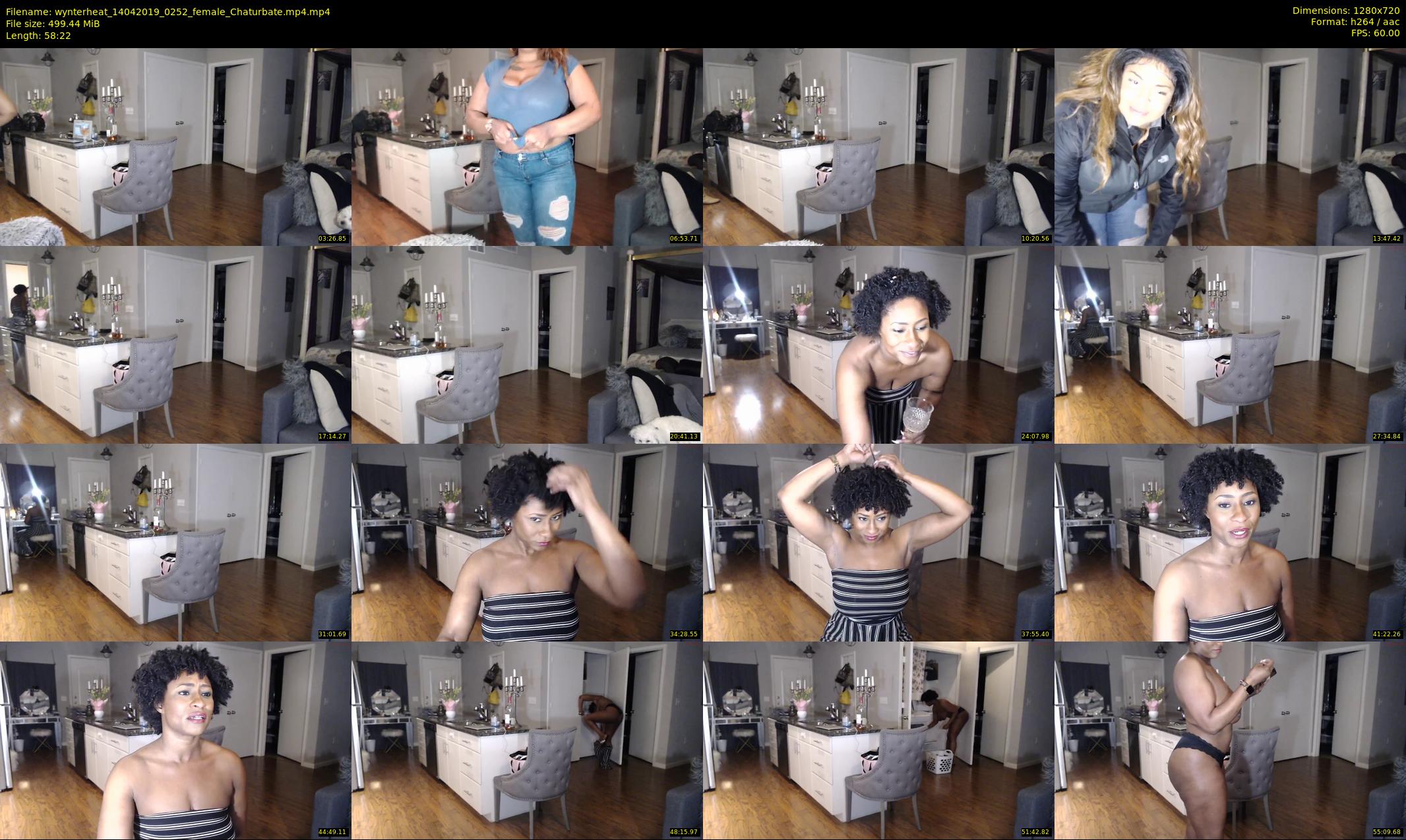 wynterheat — 59 minute Chaturbate female cam show recording, 720p, Apr 14, 2019
