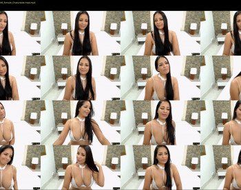 zamarahot — 5 minute Chaturbate female cam show recording, 720p, Apr 13, 2019