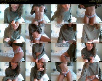 DailyTease — 14 minute MyFreeCams cam show recording, SD, Apr 14, 2019