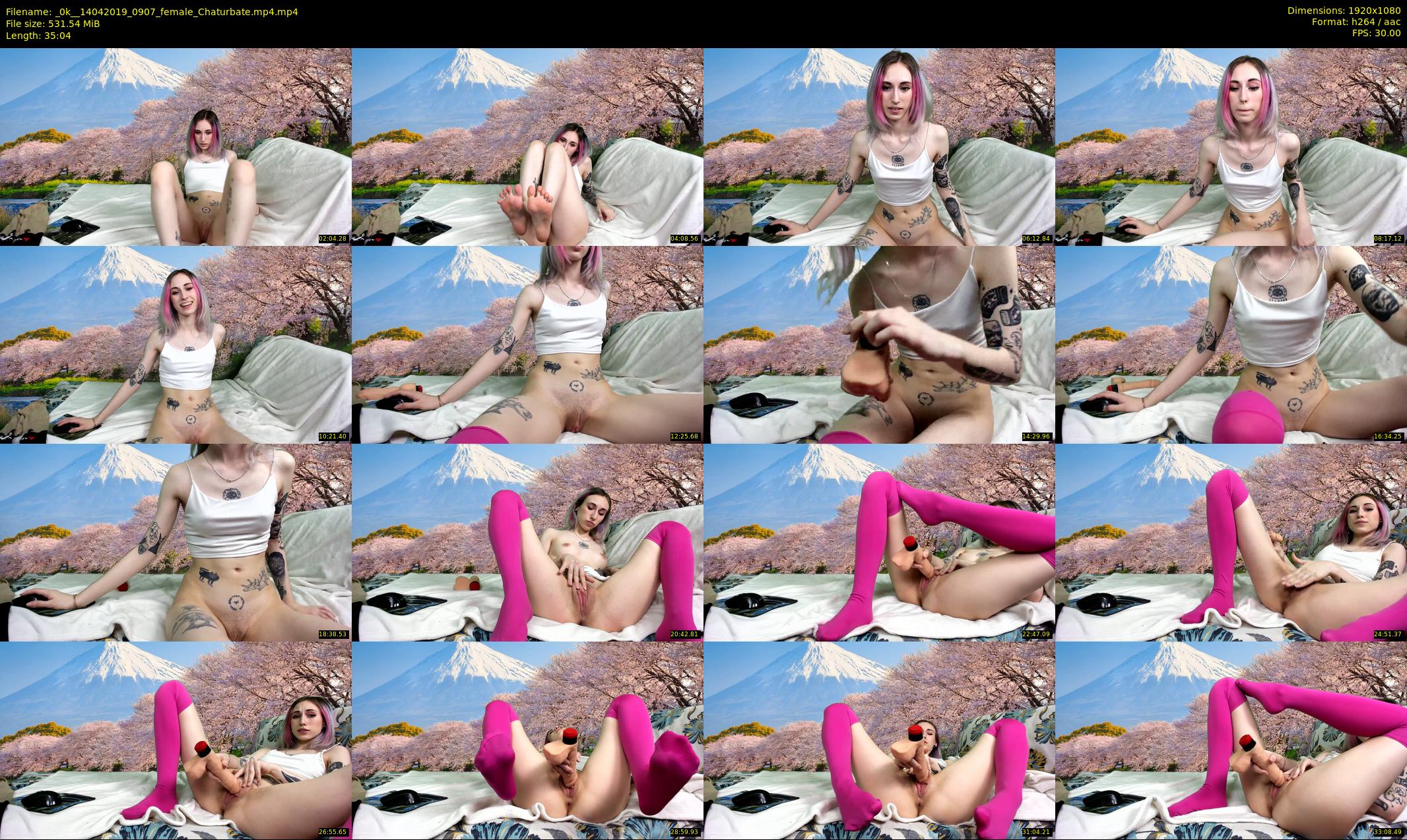 _0k_ — 36 minute Chaturbate female cam show recording, 1080p, Apr 14, 2019