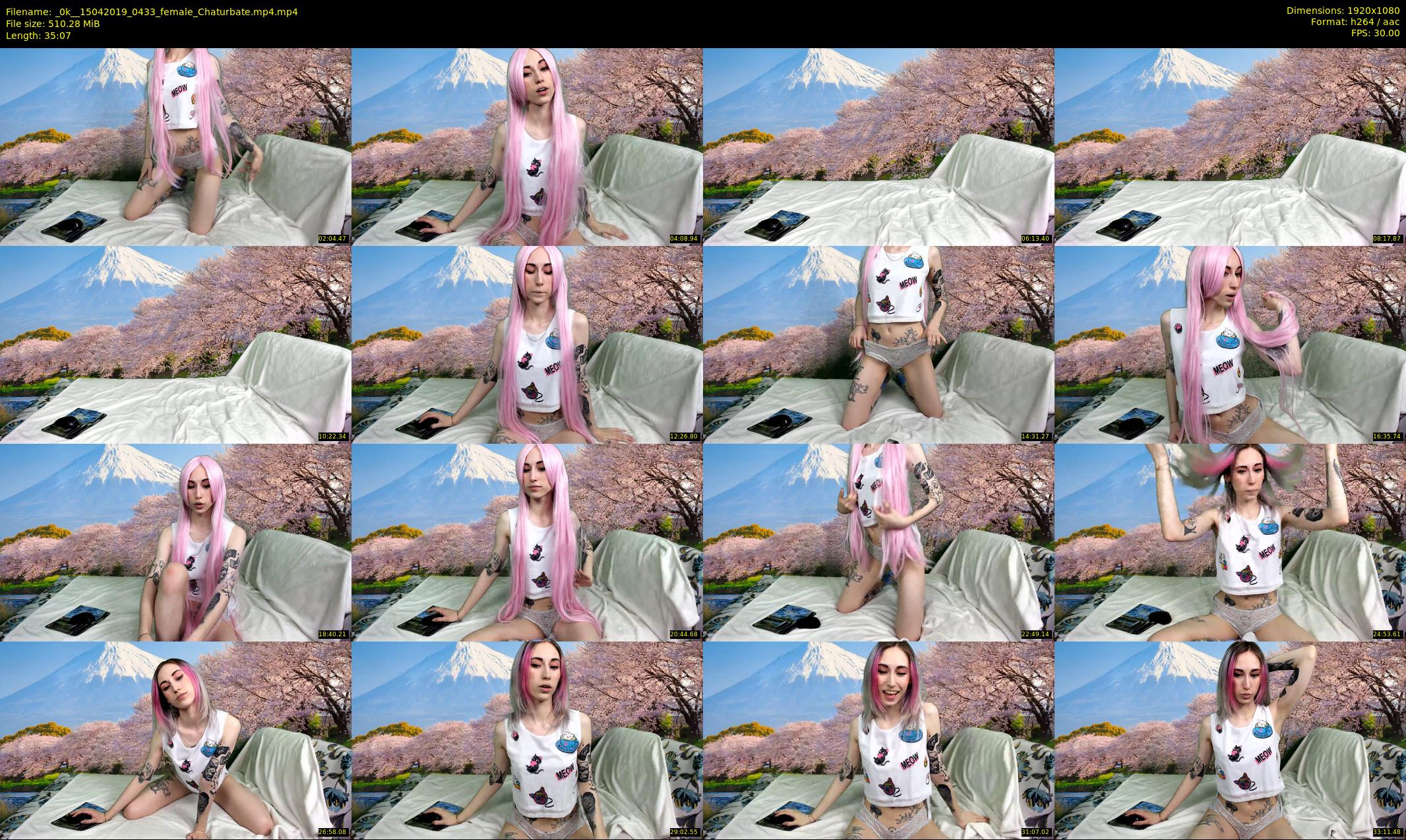 _0k_ — 36 minute Chaturbate female cam show recording, 1080p, Apr 15, 2019