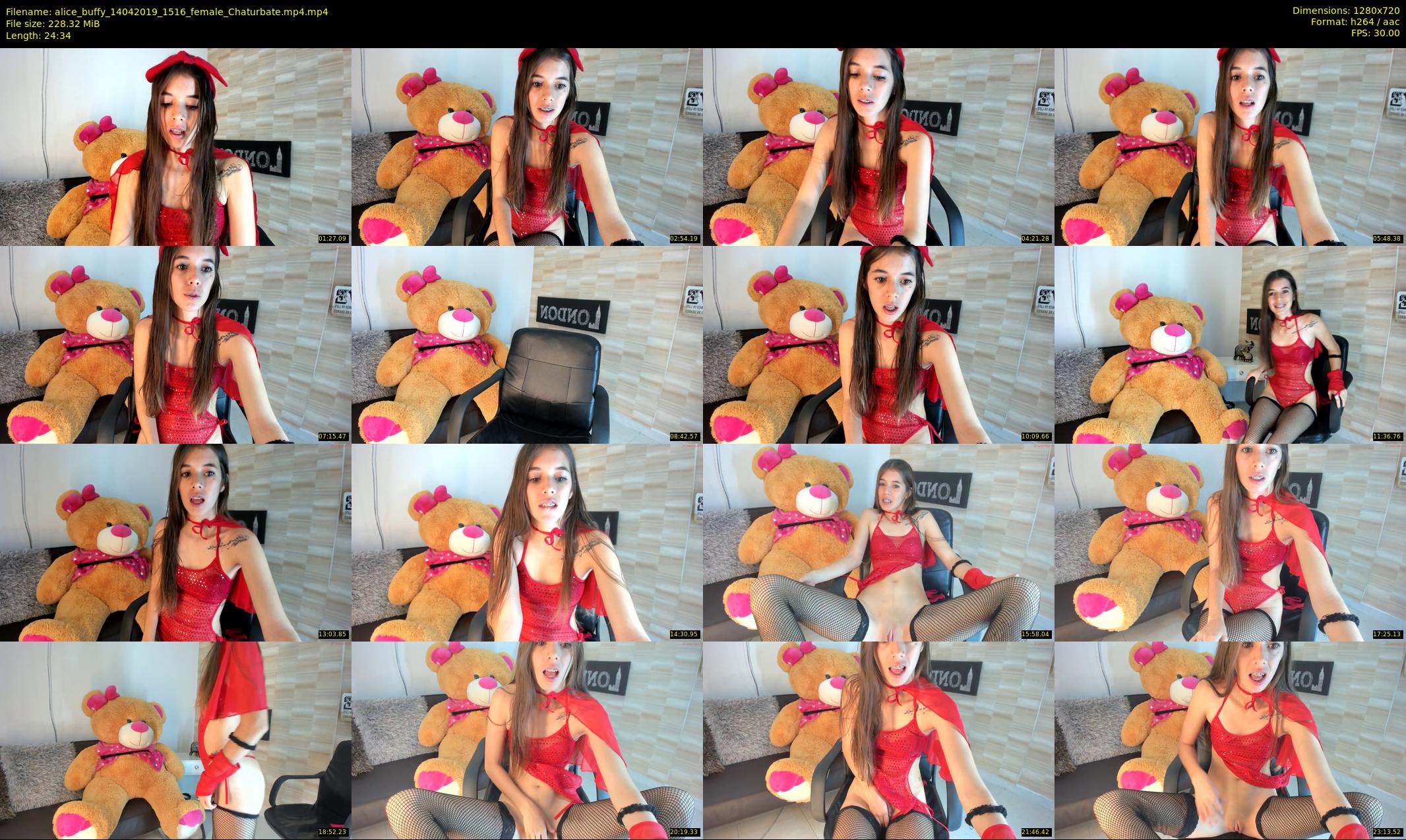 alice_buffy — 25 minute Chaturbate female cam show recording, 720p, Apr 14, 2019