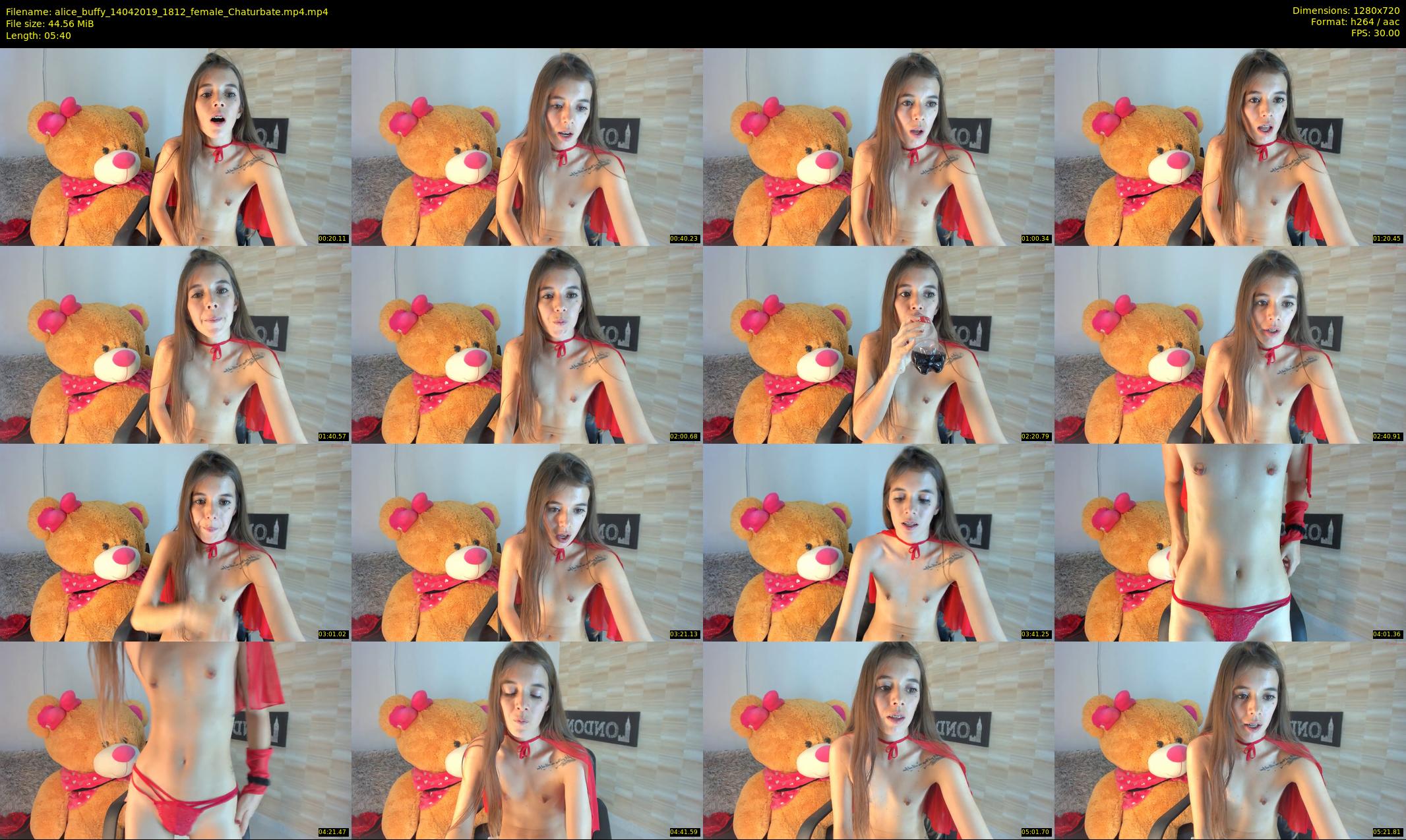 alice_buffy — 6 minute Chaturbate female cam show recording, 720p, Apr 14, 2019