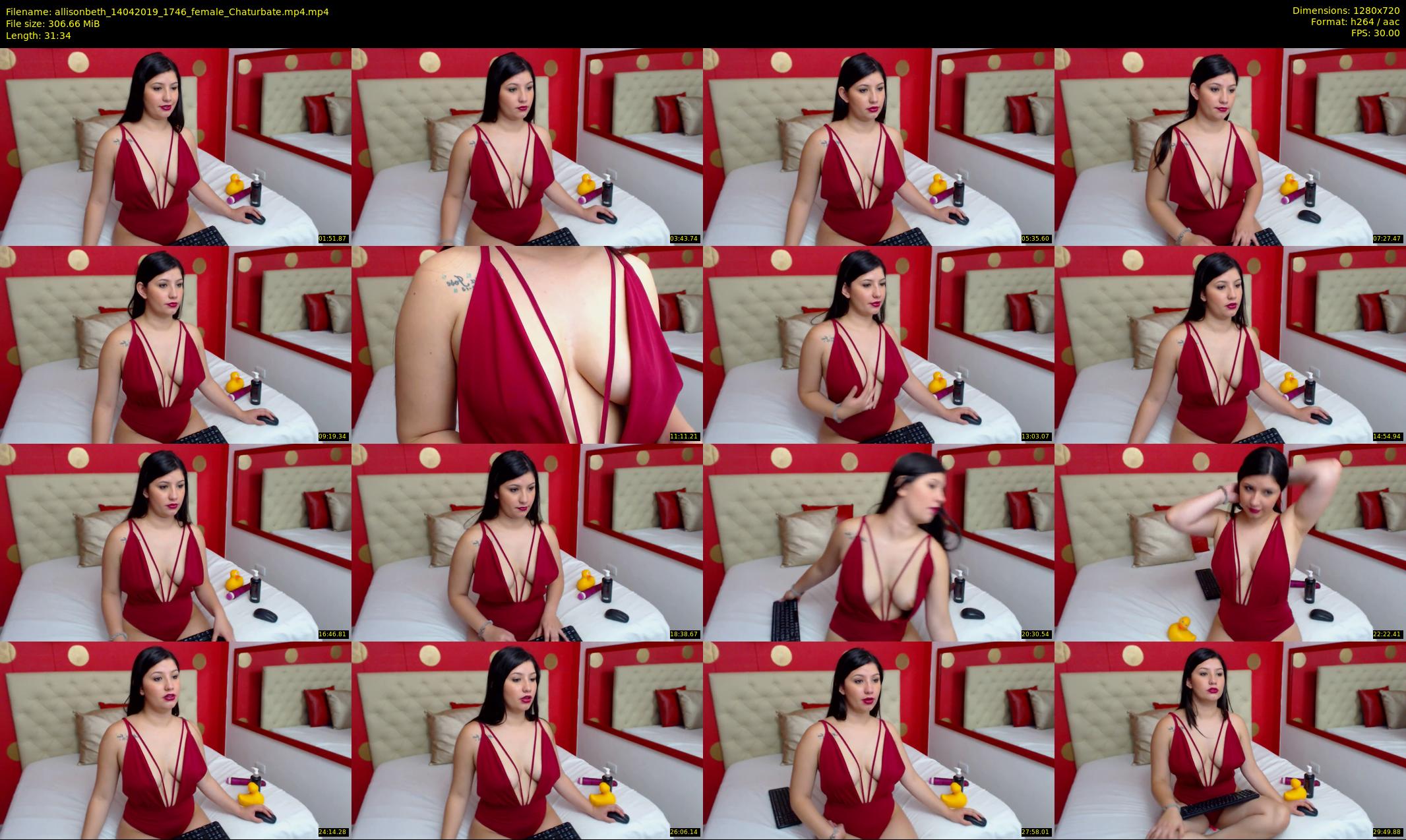 allisonbeth — 32 minute Chaturbate female cam show recording, 720p, Apr 14, 2019