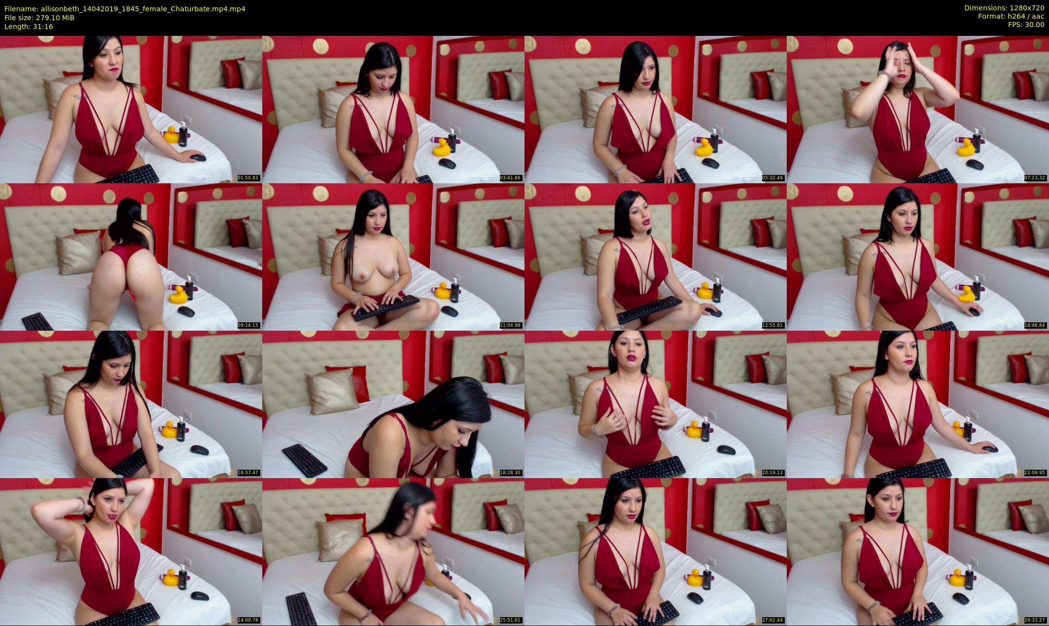 allisonbeth — 32 minute Chaturbate female cam show recording, 720p, Apr 14, 2019