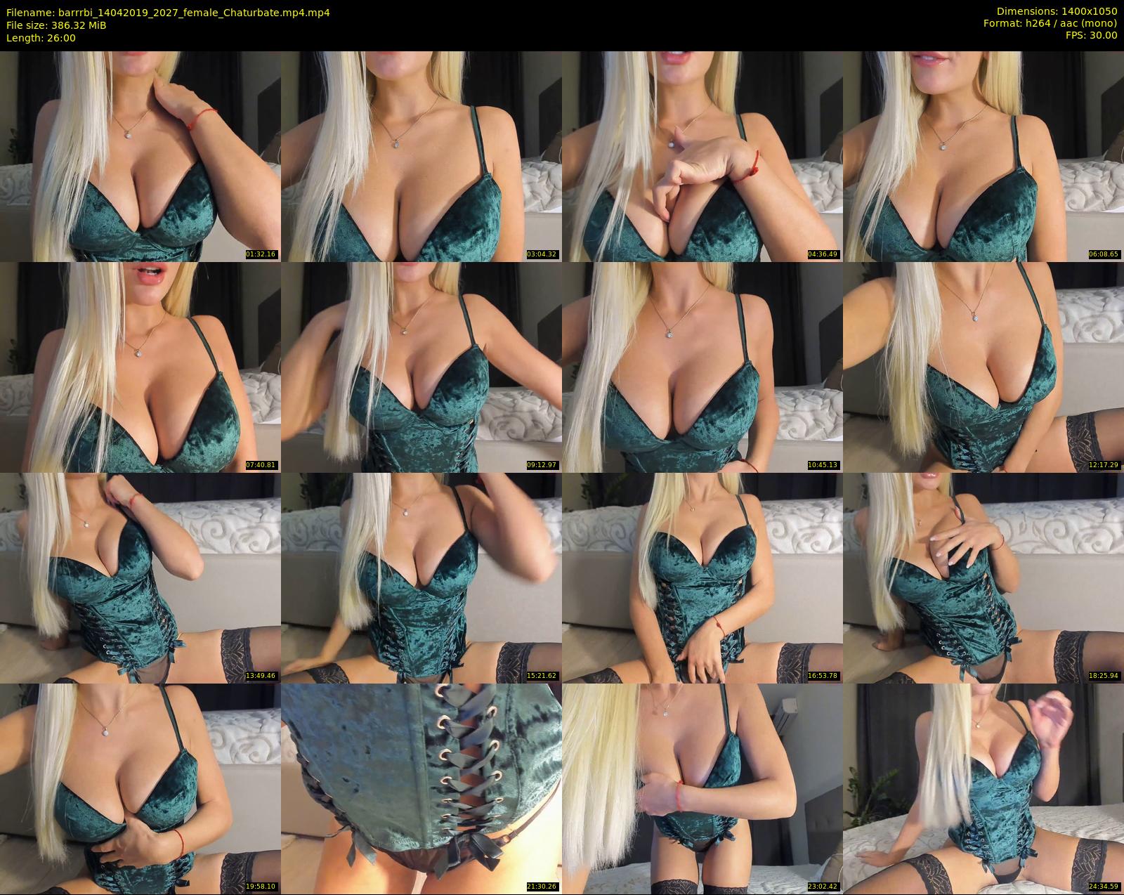 barrrbi — 26 minute Chaturbate female cam show recording, 720p, Apr 14, 2019