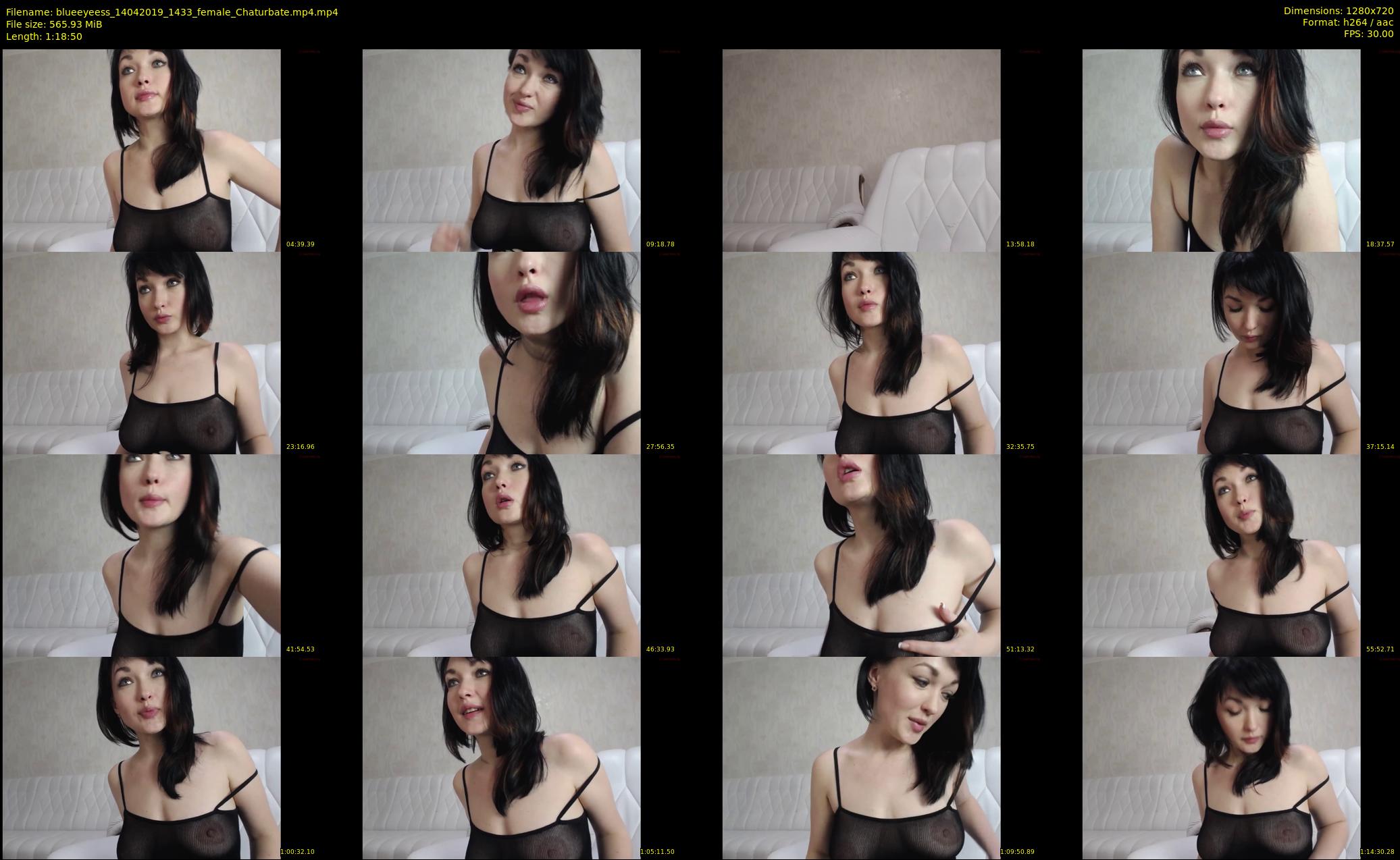 blueeyeess — 79 minute Chaturbate female cam show recording, 720p, Apr 14, 2019
