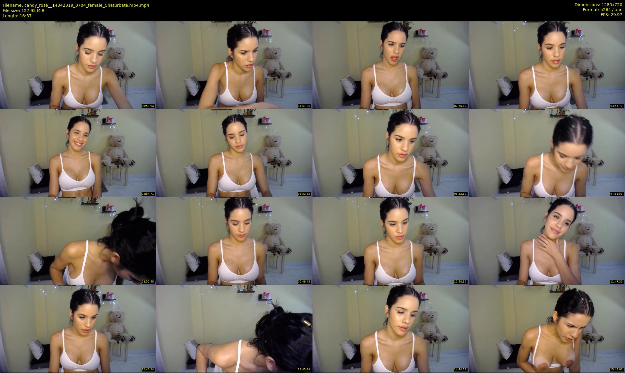 candy_rose_ — 17 minute Chaturbate female cam show recording, 720p, Apr 14, 2019