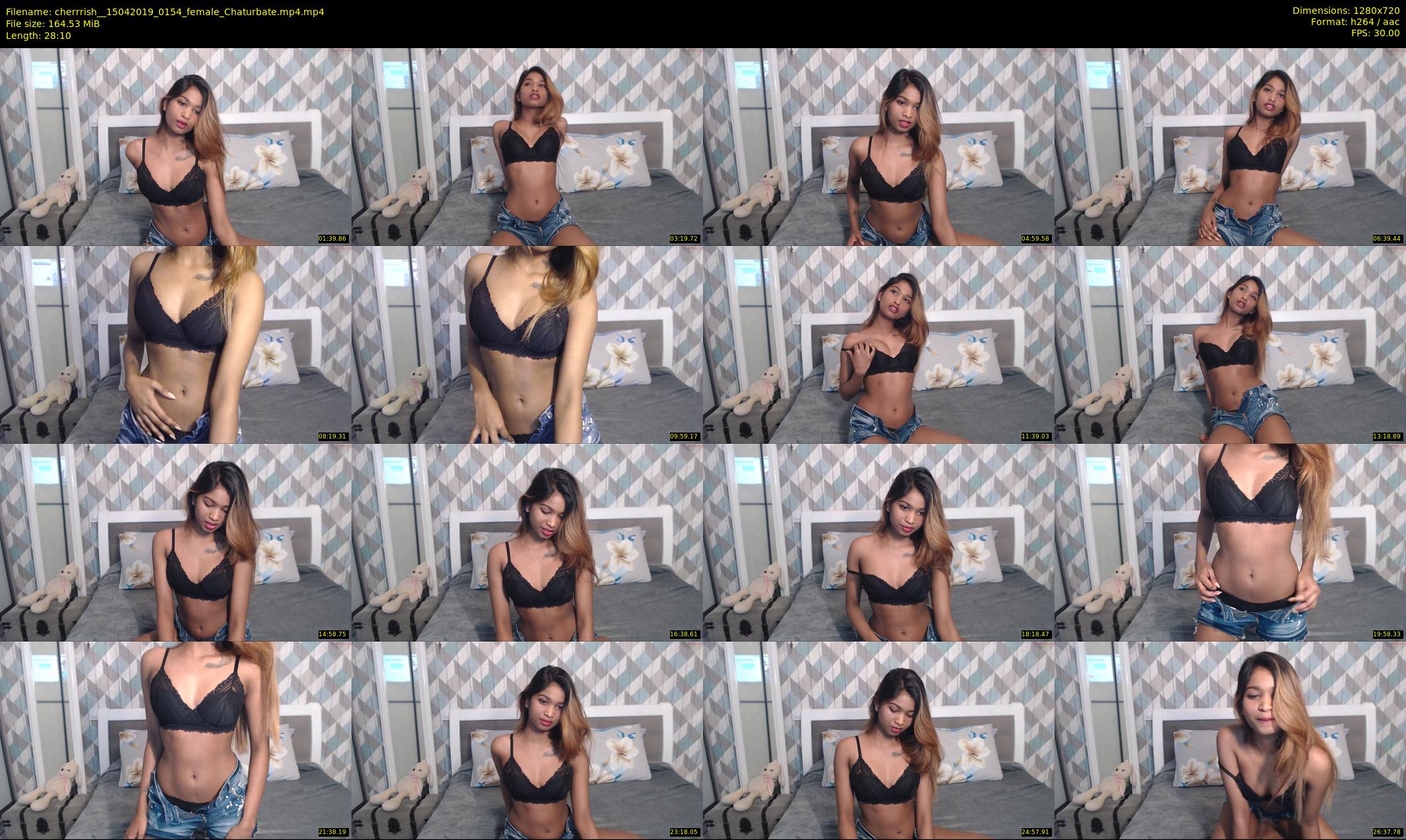 cherrrish_ — 29 minute Chaturbate female cam show recording, 720p, Apr 15, 2019
