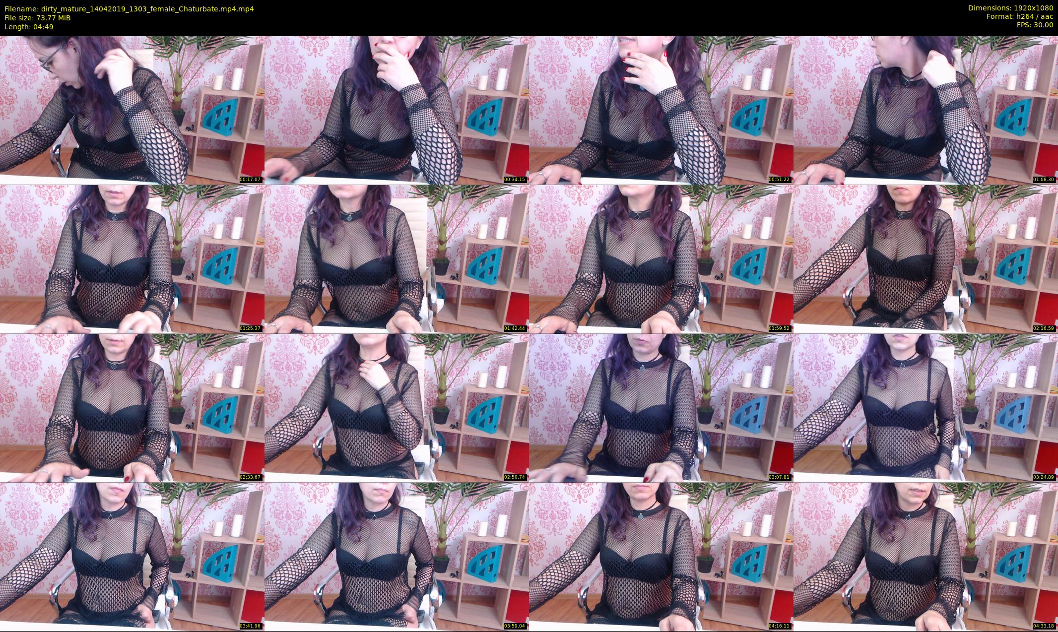 dirty_mature — 5 minute Chaturbate female cam show recording, 1080p, Apr 14, 2019