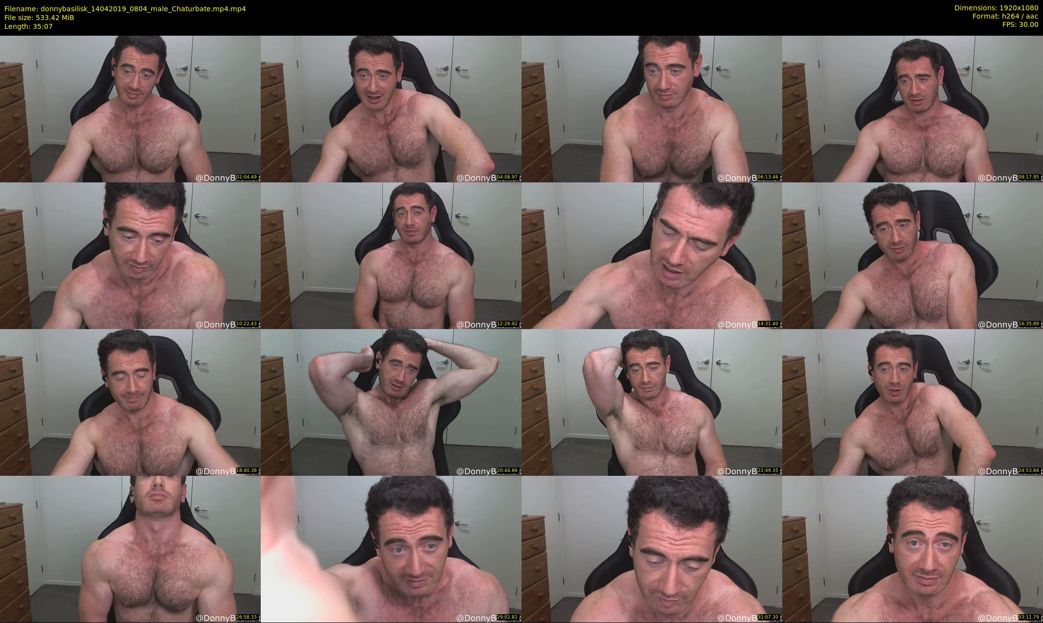 donnybasilisk — 36 minute Chaturbate male cam show recording, 1080p, Apr 14, 2019