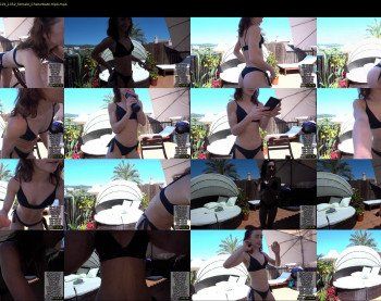 hannahjames710 — 15 minute Chaturbate female cam show recording, 4K, Apr 14, 2019