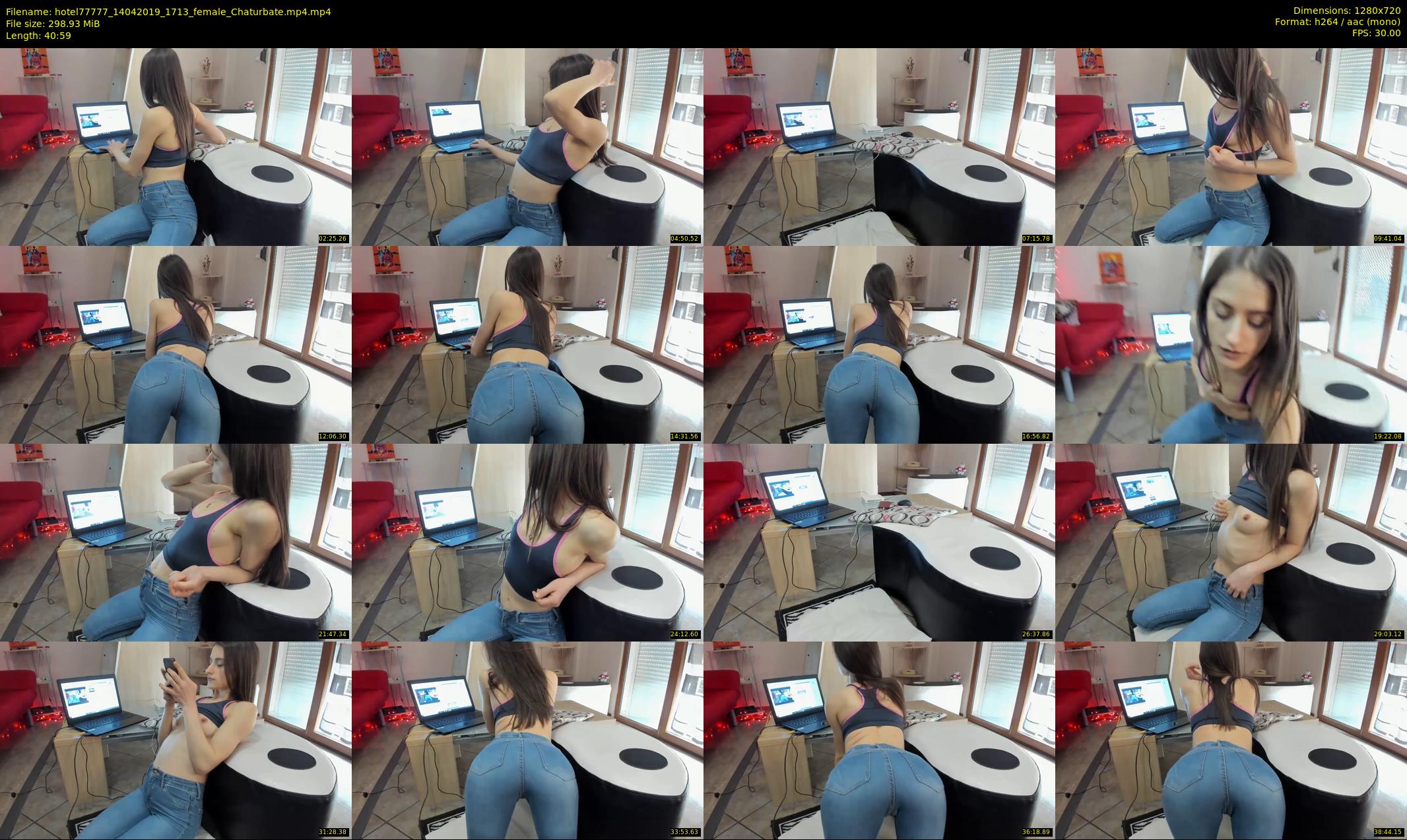 hotel77777 — 41 minute Chaturbate female cam show recording, 720p, Apr 14, 2019