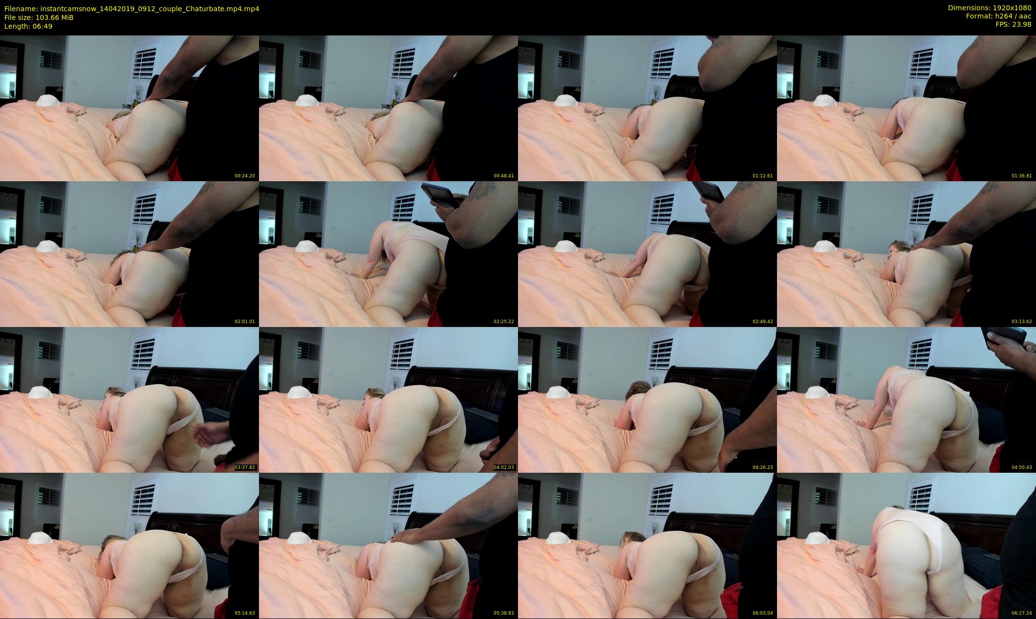 instantcamsnow — 7 minute Chaturbate couple cam show recording, 1080p, Apr 14, 2019