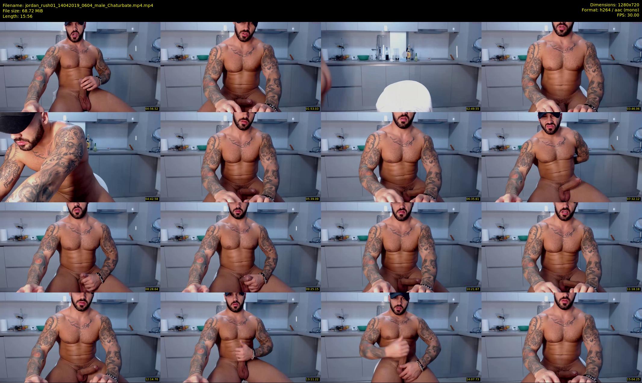 jordan_rush01 — 16 minute Chaturbate male cam show recording, 720p, Apr 14, 2019