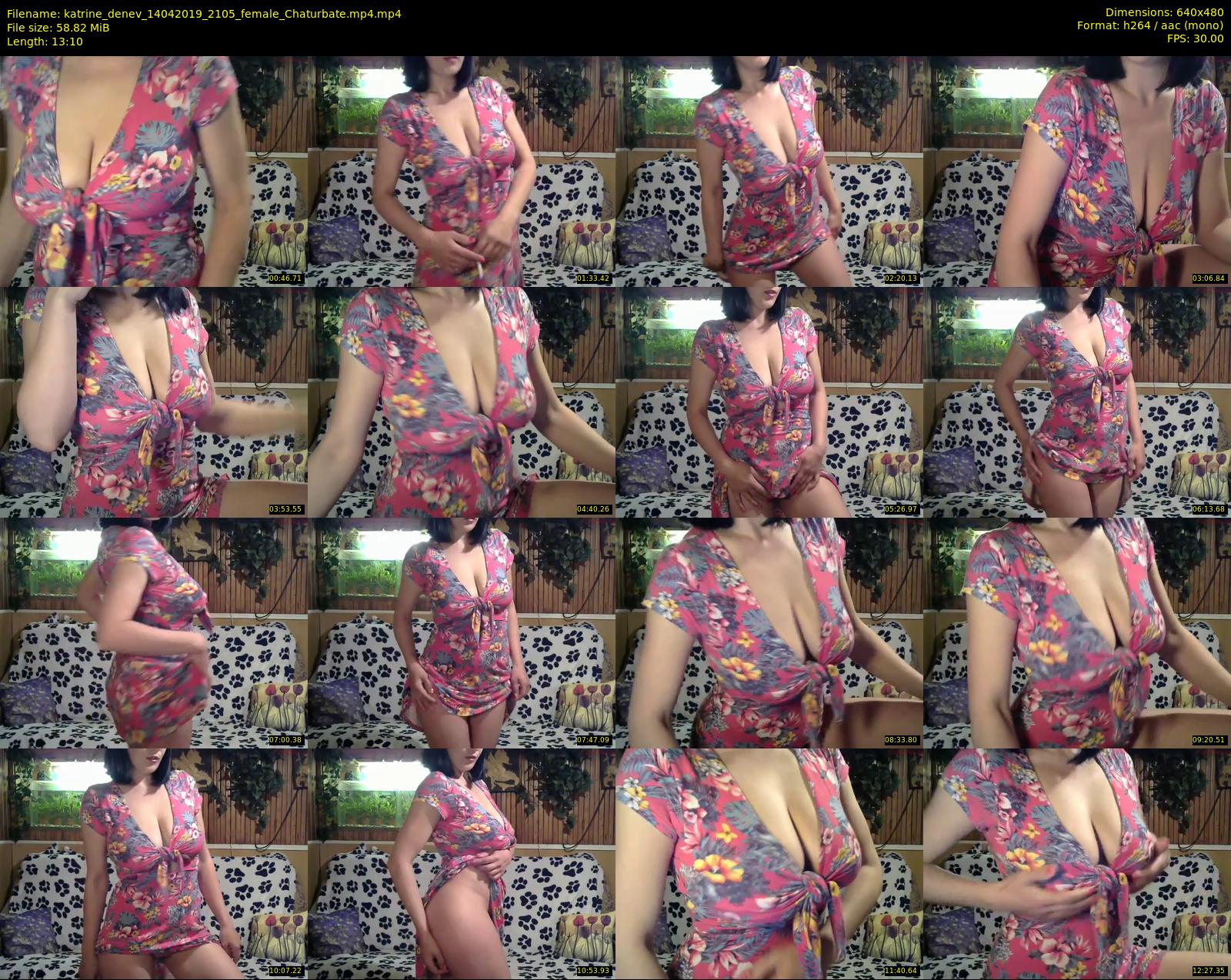 katrine_denev — 14 minute Chaturbate female cam show recording, 480p, Apr 14, 2019