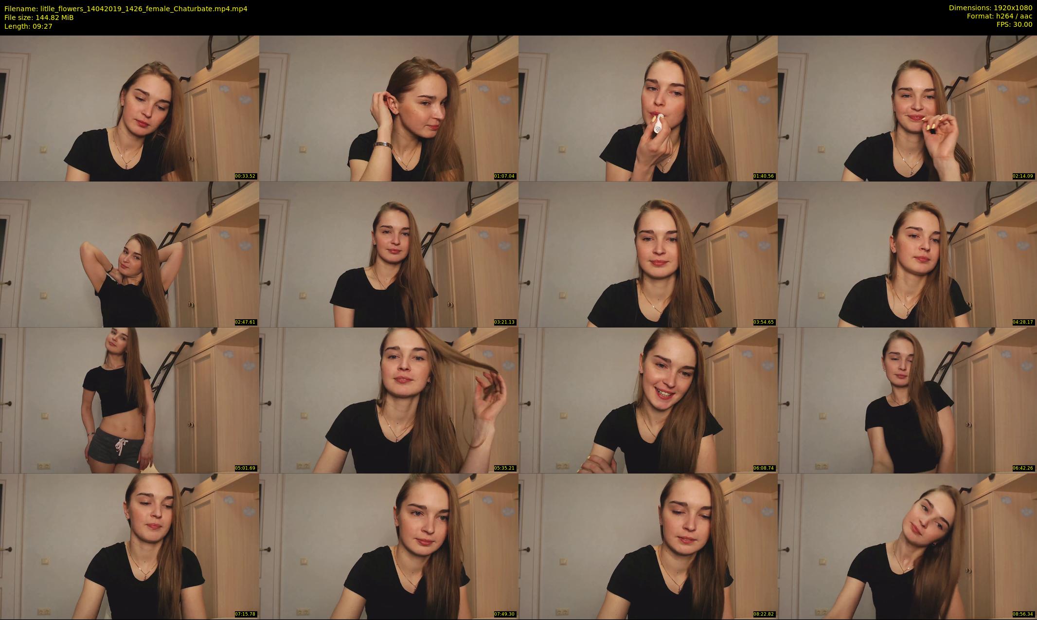 litlle_flowers — 10 minute Chaturbate female cam show recording, 1080p, Apr 14, 2019