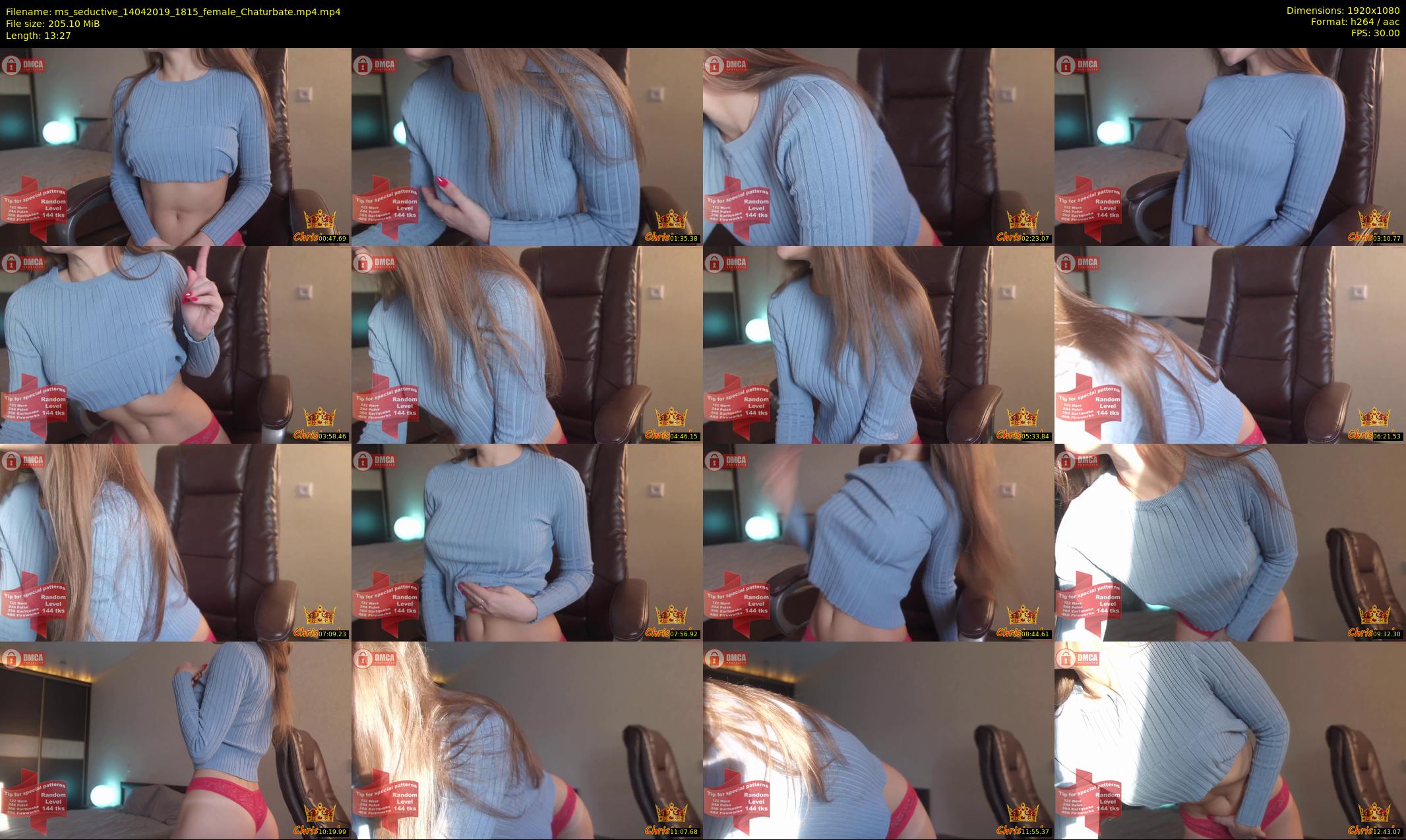ms_seductive — 14 minute Chaturbate female cam show recording, 1080p, Apr 14, 2019