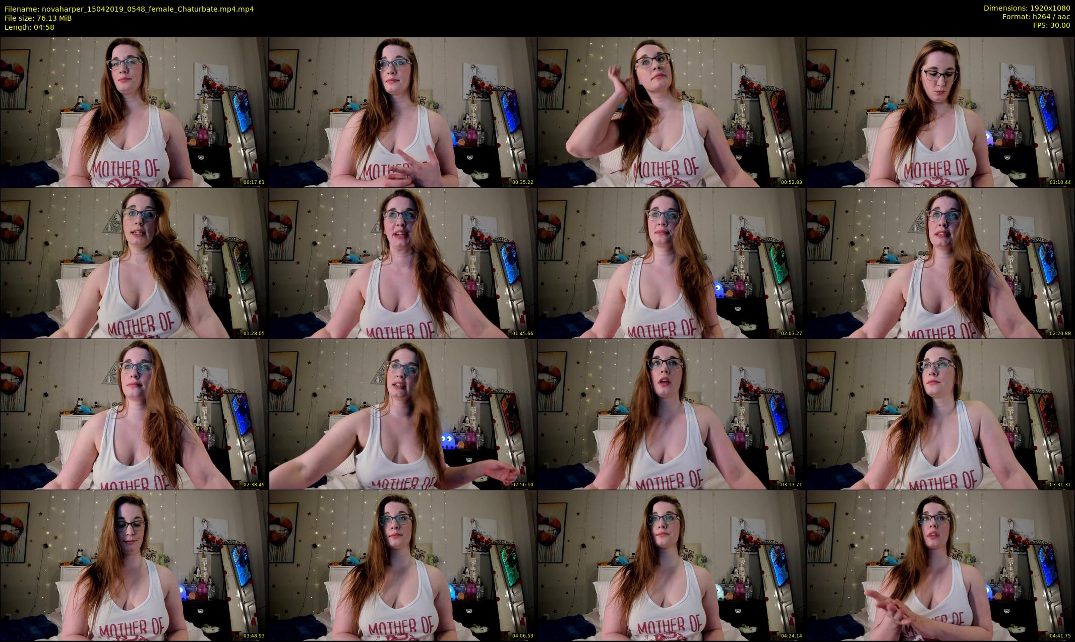 novaharper — 5 minute Chaturbate female cam show recording, 1080p, Apr 15, 2019