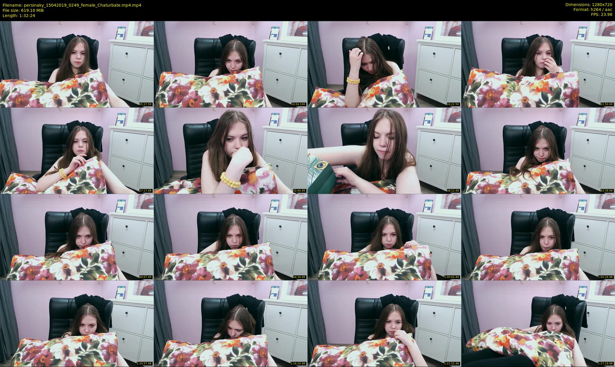 persinaky — 93 minute Chaturbate female cam show recording, 720p, Apr 15, 2019