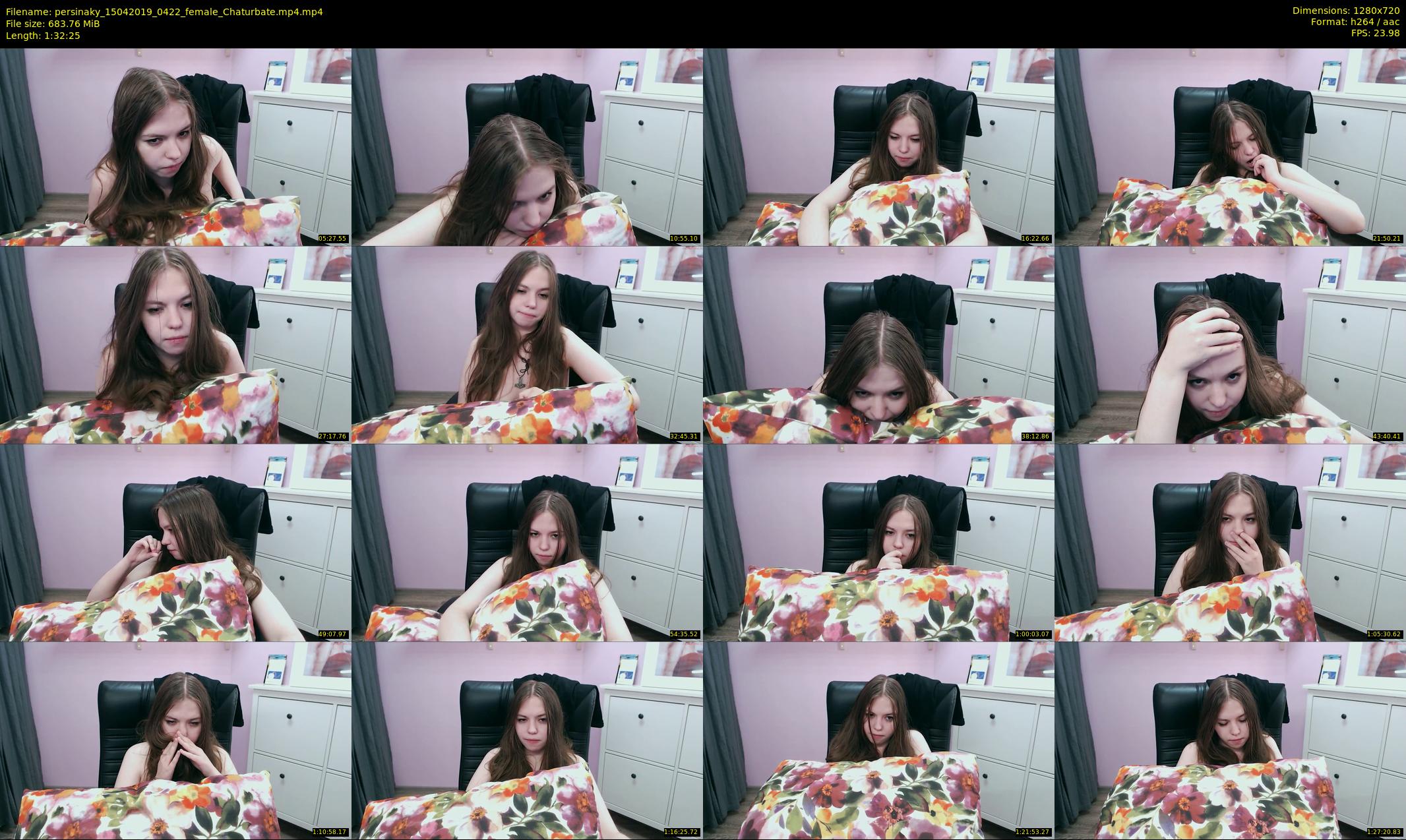 persinaky — 93 minute Chaturbate female cam show recording, 720p, Apr 15, 2019