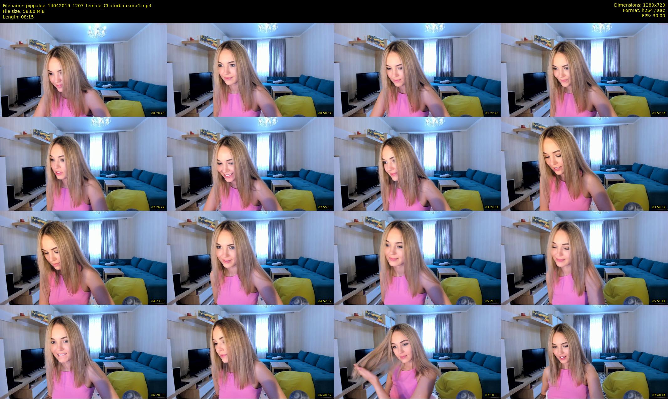 pippalee — 9 minute Chaturbate female cam show recording, 720p, Apr 14, 2019