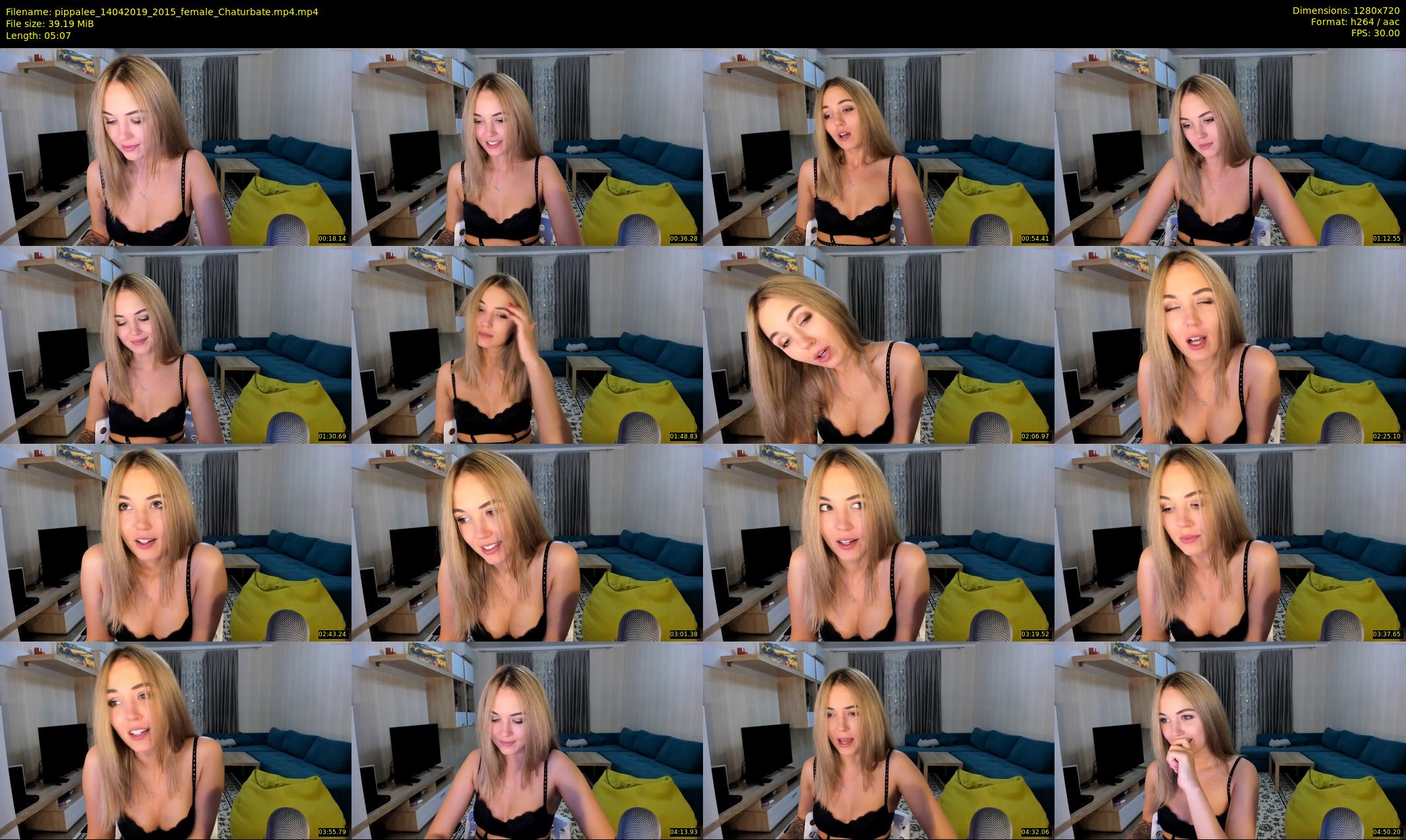 pippalee — 6 minute Chaturbate female cam show recording, 720p, Apr 14, 2019