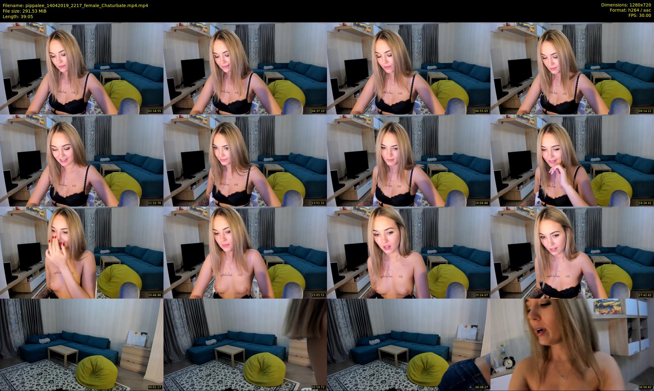 pippalee — 40 minute Chaturbate female cam show recording, 720p, Apr 14, 2019