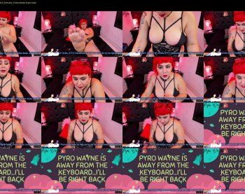 pyrowayne — 36 minute Chaturbate female cam show recording, 720p, Apr 14, 2019