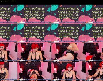pyrowayne — 36 minute Chaturbate female cam show recording, 720p, Apr 14, 2019