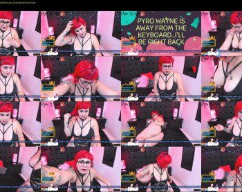 pyrowayne — 36 minute Chaturbate female cam show recording, 720p, Apr 14, 2019