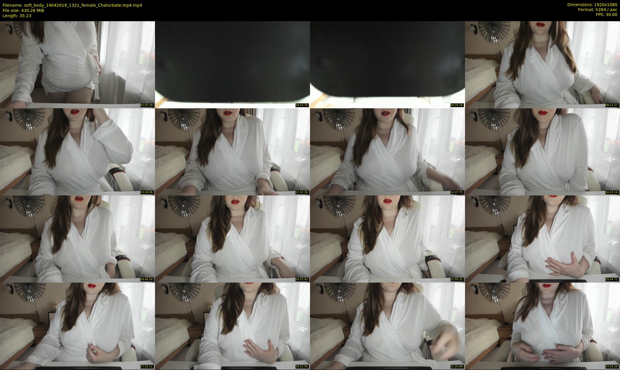 soft_body — 36 minute Chaturbate female cam show recording, 1080p, Apr 14, 2019