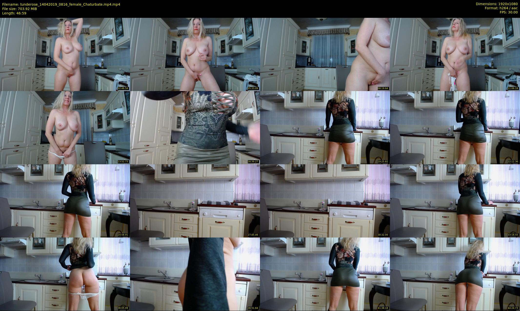 tunderose — 47 minute Chaturbate female cam show recording, 1080p, Apr 14, 2019